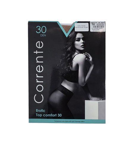 Колготы Corrente Erotic 30 ден, Natural 2p 50230 фото