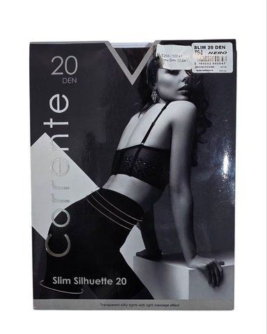 Колготы Corrente Slim 20 ден, Nero 2p 50241 фото