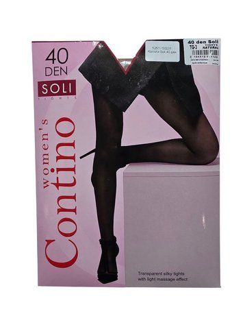Колготы Contino Soli 40 ден, Natural 3p 50231 фото