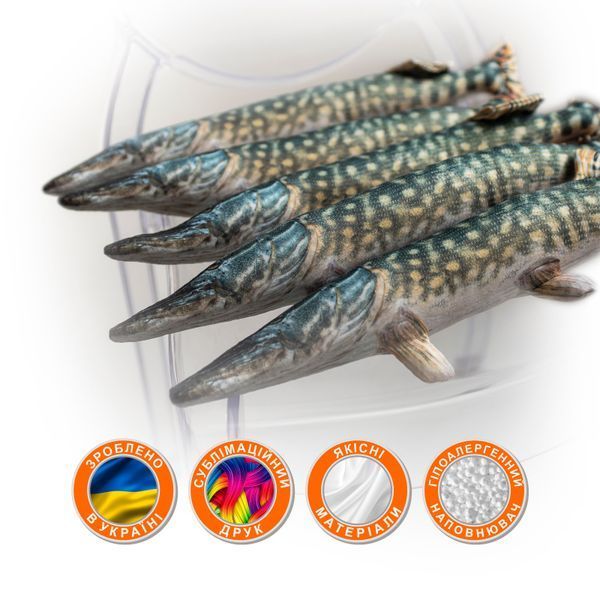 Игрушка антистресс мягкая Щука 50 см 13007 фото