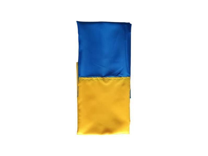 Прапор шовк національний великий 150*200 см 40225-1 фото